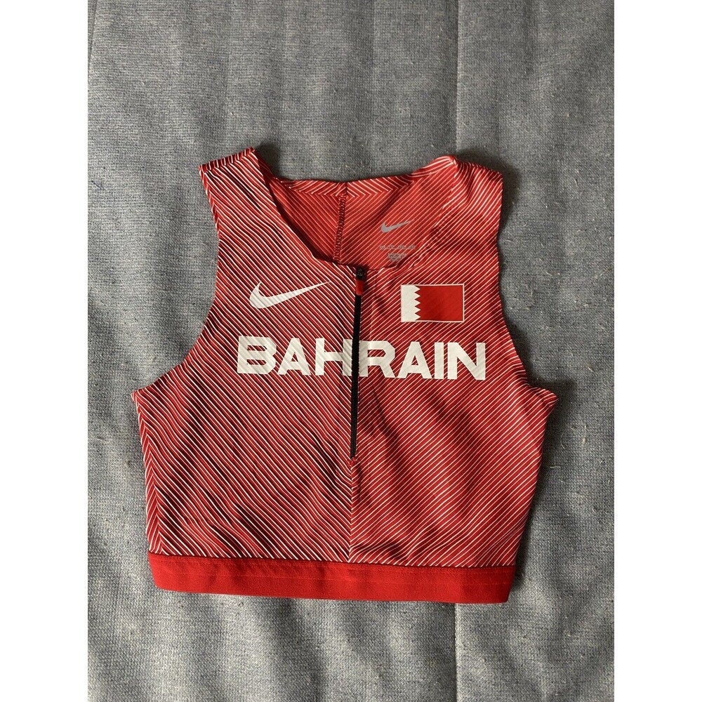 Nike Pro Elite Olympics BAHRAIN Team PE Women Track Top Sport Bra XXS CK3177-657